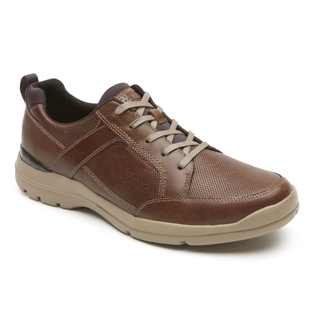 Tenis Rockport Homem Marrom - City Edge Lace-Up - 83654IKTR